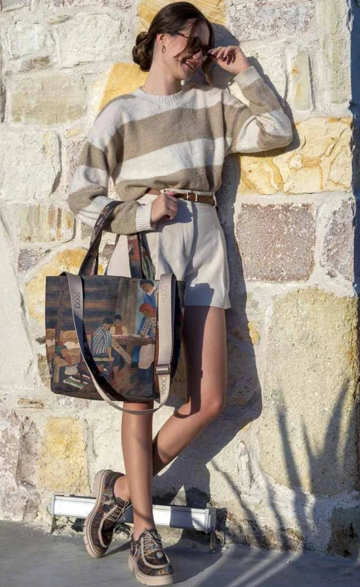 Women Vegan Brown Loafers - Family Time Design
