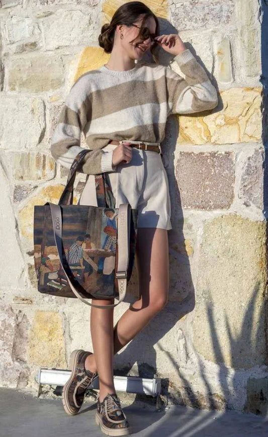Women Vegan Brown Loafers - Family Time Design