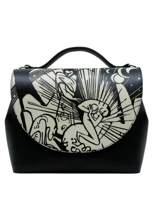 Women Vegan Leather Cream Purse